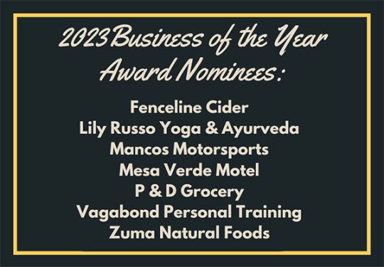 2023 Business of the Year Award Nominees