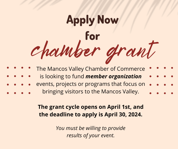 Apply now for a chamber grant