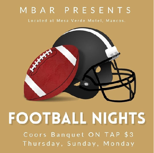 Football nights at MBar