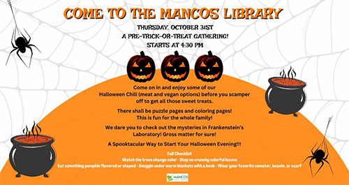 Mancos Library Halloween Party